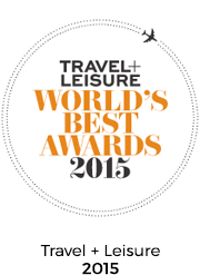 Travel+Leisure Award 2015