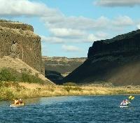 Kayaking through the Canyon