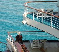 Relaxing on board