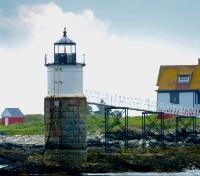 Lighthouse at Boothbay Harbor