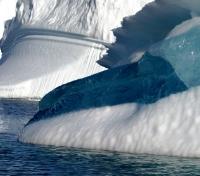 Rare Blue Iceberg