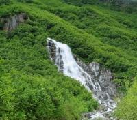 Waterfall in the Mountains of Valdez