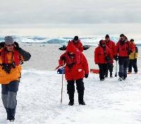 First Step on the White Continent