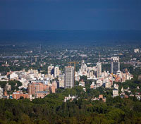 Panoramic view of Mendoza