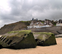 Remains of Mulberry harbour Remains of Mulberry harbour