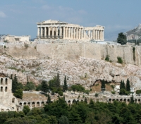 The main landmarks of Athens