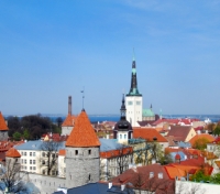 View of Tallinn from Tompea Hill