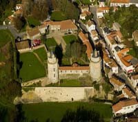 Aerial View of Apremont Castle Aerial View of Apremont Castle