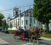 Lunenburg horse carriage