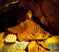 Inside Tham Jang cave