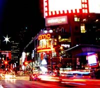 Dundas Square at Night