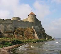 View of the fortress of Bilhorod-Dnistrovskyi