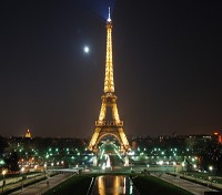Eiffel Tower by night