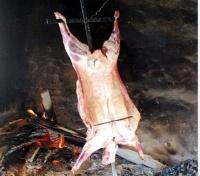 Patagonian style lamb barbecue Patagonian style lamb barbecue