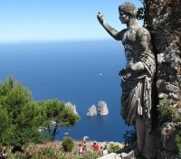 Emperor Augustus Statue at Monte Solaro