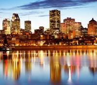 Montreal in the evening