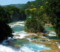 Agua Azul waterfalls 