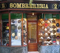 Hat Shop in Barcelona Hat Shop in Barcelona