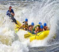 Rocher Fendu rapids of the Ottawa River 