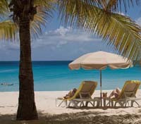 Relaxation on the beach