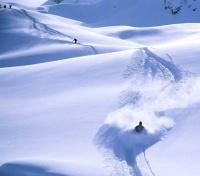 Downhill skiing in Bella Coola