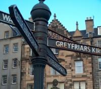 Street Sign in Edinburgh