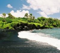 Black Sand Coast at Waianapanapa State Park