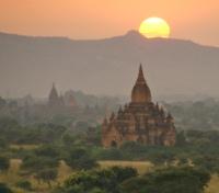 Sunset over Bagan Sunset over Bagan