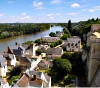 Aerial view of Amboise