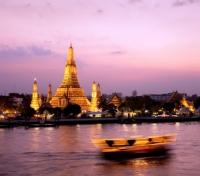Wat Arun across Chao Phraya River Wat Arun across Chao Phraya River