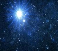Blue star flare