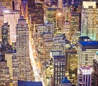 Manhattan by night Manhattan by night