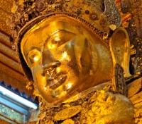 Golden Buddha Close-up Golden Buddha Close-up