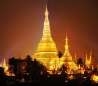 Shwedagon Pagoda Illuminated