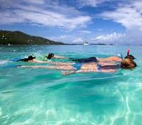 Snorkelling at Ngulu Atoll