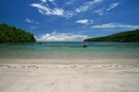 Secluded beaches