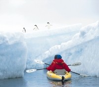 Kayaking in Antarctica Kayaking in Antarctica