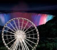 Niagara Skywheel at Night