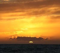 Sunset in the Drake Passage