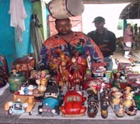 Kinshasa souvenir market Kinshasa souvenir market