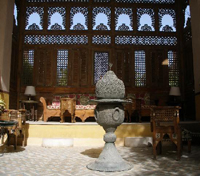 Lounging at Al Moudira