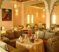 Lobby at Berbere Palace