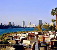 Patio at the Grand Hyatt, Cairo