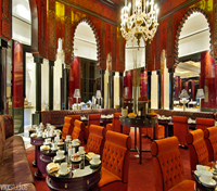 Dining at the Hyatt Regency, Casablanca