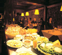 Dining at the Mountain Lodge Serena