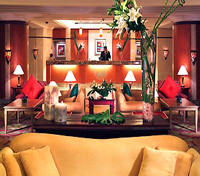 Lobby at the Marriott Renaissance, Alexandria