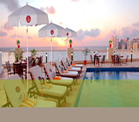 Poolside at the Marriott Renaissance, Alexandria