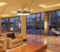 The Park Hyatt Sydney lounge