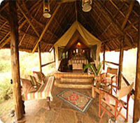 Tortilis Camp - Tent Lounge
