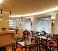 Amalia Hotel Dining Area